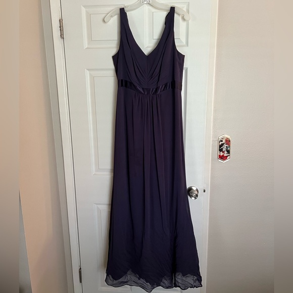 David’s Bridal Bridemaid Dress in Lapis Size 14 - Picture 1 of 5